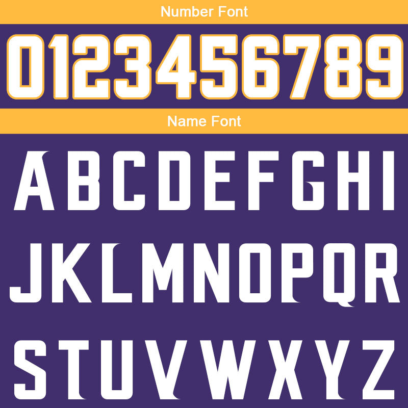 custom authentic split fashion football jersey purple-yellow-white mesh