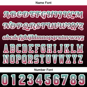 Camiseta de béisbol personalizada negra y roja con botones para hombre mujer adulto y joven Nombre número y logotipo impresos