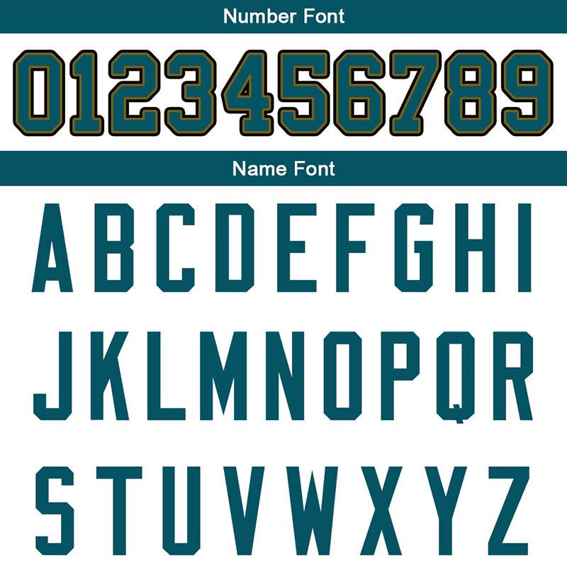 custom authentic football jersey white-teal-gold-black mesh