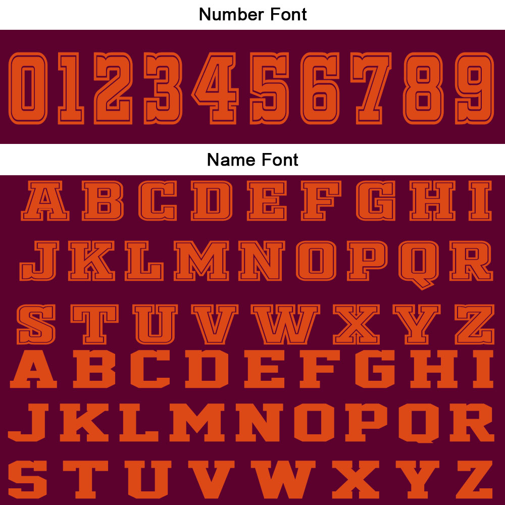 Uniforme de baloncesto personalizado rojo y naranja con tu logotipo-nombre y número impresos