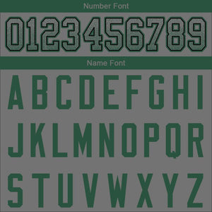 custom authentic drift fashion football jersey gray-green mesh