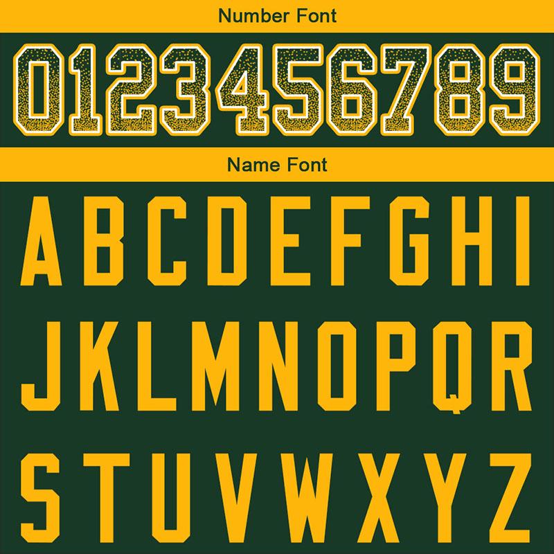 custom authentic drift fashion football jersey green-yellow mesh