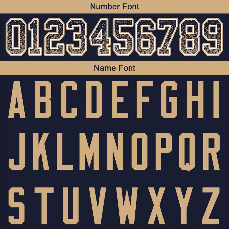 custom authentic drift fashion football jersey navy-gold mesh