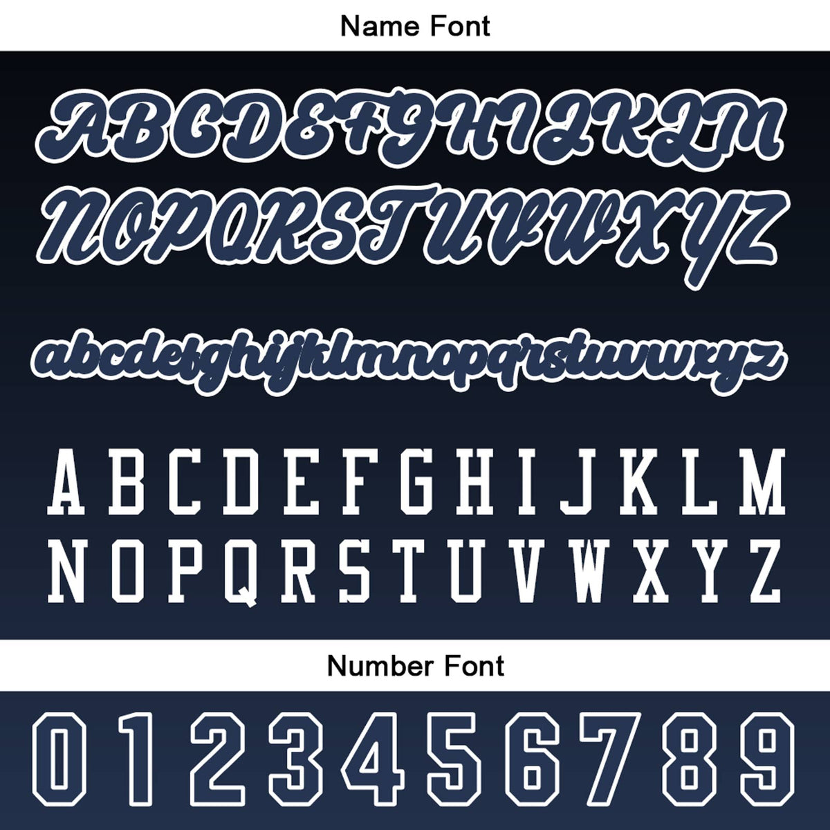 Camiseta de béisbol personalizada negra y azul con botones para hombre mujer adulto y joven Estampado de nombre número y logotipo