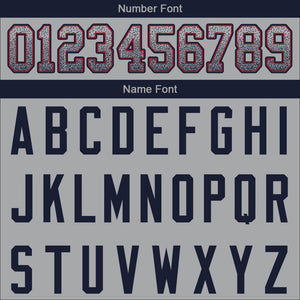 custom authentic drift fashion football jersey white-navy mesh