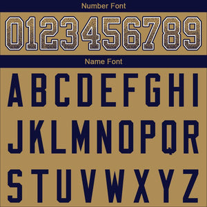 custom authentic drift fashion football jersey navy-gold mesh