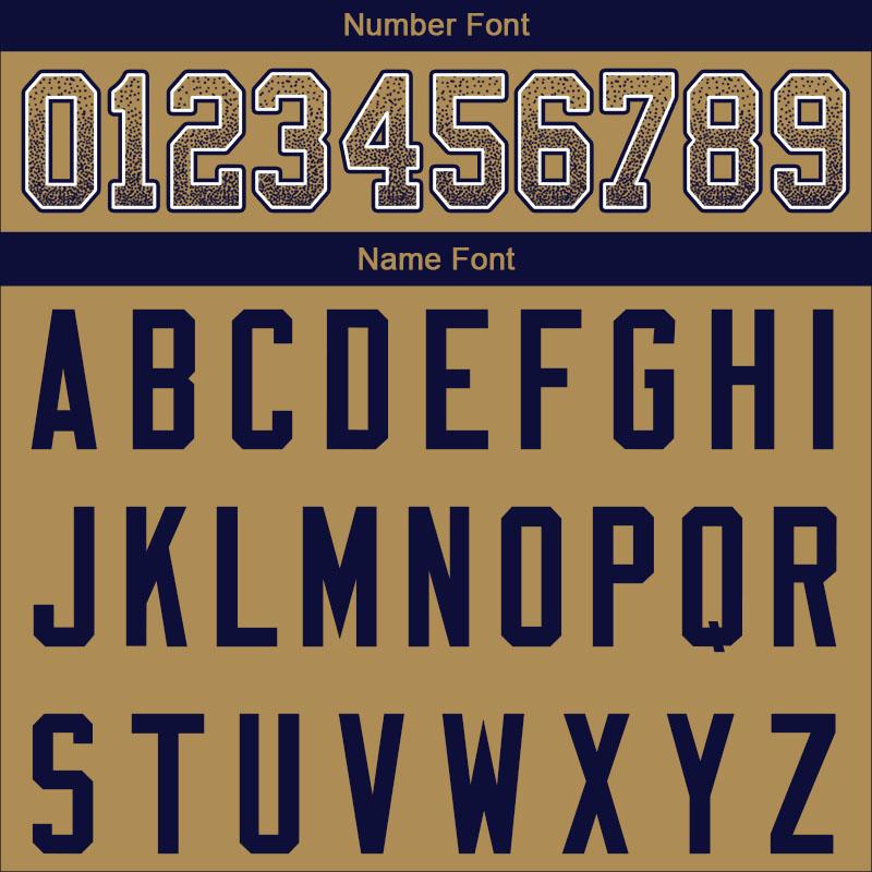 custom authentic drift fashion football jersey navy-gold mesh