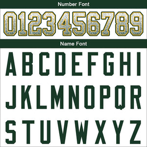 custom authentic drift fashion football jersey green-yellow mesh