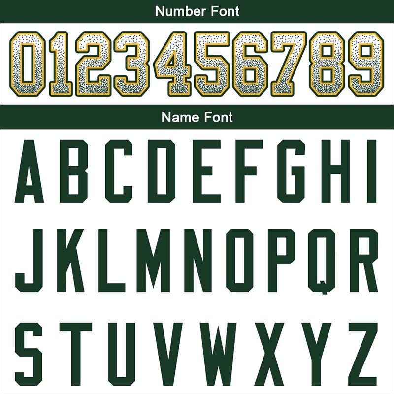 custom authentic drift fashion football jersey green-yellow mesh
