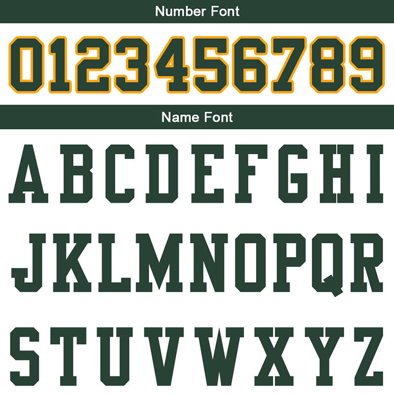 custom authentic football jersey white midnight green-gold mesh